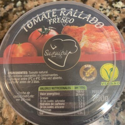 Foto de Tomate rallado fresco