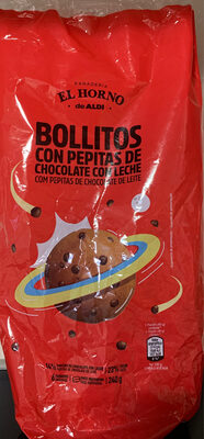 Foto de Bollitos con pepitas de chocolate con leche