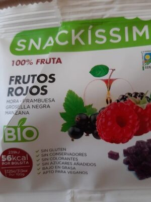 Foto de Snackíssimo frutos rojos