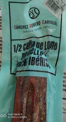 Foto de 1/2 caña de lomo de bellota 100% ibérico