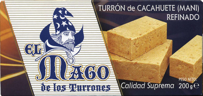Foto de Turrón de cacahuete refinado
