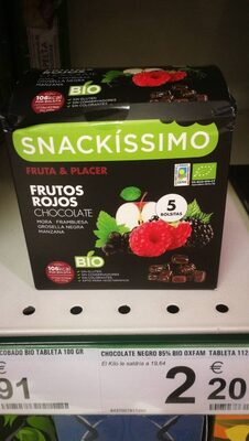 Foto de Frutos rojos con chocolate