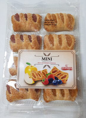 Foto de Mini canutillos de frutas del bosque & manzana