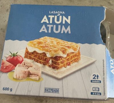 Foto de Lasaña de atún congelada