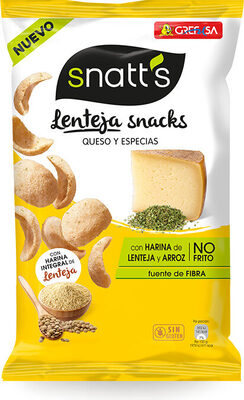 Foto de Lentejas snacks queso y especias