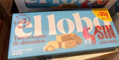 Foto de Turrón de crema de almendras