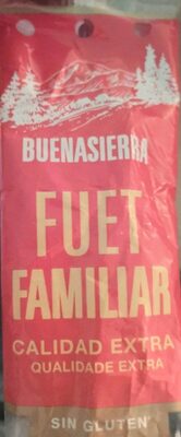 Foto de Fuet familiar Buenasierra
