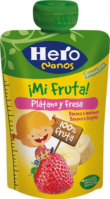 Foto de ¡mi fruta! plátano y fresa