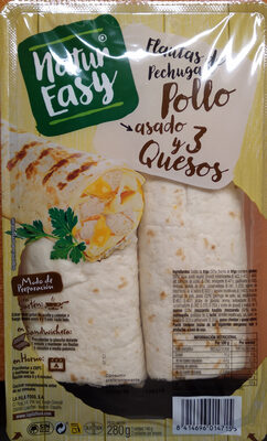 Foto de Flautas de pechuga de pollo asado y 3 quesos