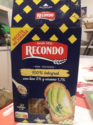 Foto de Pan tostado 100 % integral