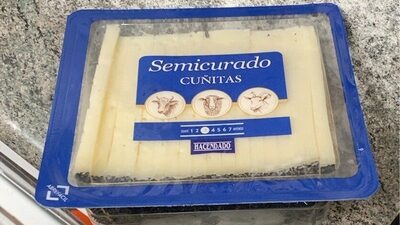 Foto de Queso semicurado cuñitas