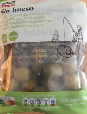 Foto de Sin hueso Aceitunas verdes manzanilla