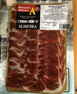 Foto de Tapa paleta de cebo ibérica