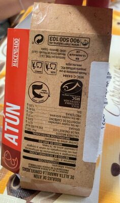 Foto de Rodajas de atun de aleta amarilla congeladas