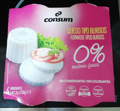 Foto de Queso tipo burgos 0%