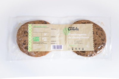 Foto de Hamburguesas de Champiñones vegetales y ecológicas