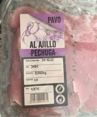 Foto de Pago al ajillo en pechuga