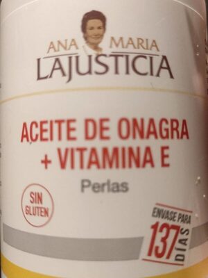 Foto de Aceite de onagra + vitamina E