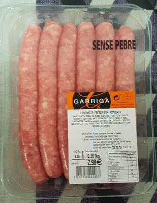 Foto de Longaniza sin pimienta