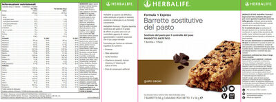 Foto de BARRETTA SOSTITUTIVO DEL PASTO GR 56 CIOCCOLATO