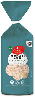 Foto de Tortitas de arroz de cultivo ecológico y sin gluten