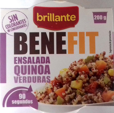 Foto de Benefit ensalada quinoa y verduras