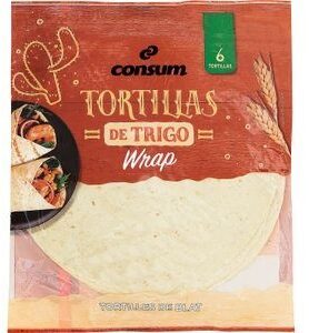 Foto de tortillas de harina de trigo