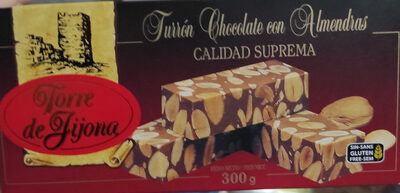 Foto de Turrón chocolate con almendras