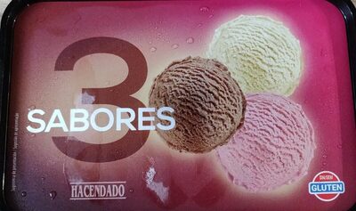 Foto de Helado 3 sabores