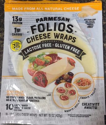 Foto de Parmesan Folios Cheese Wraps