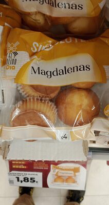 Foto de magdalena sin gluten el molino