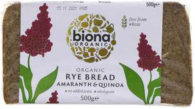 Foto de Amaranth/quinoa rye bread imp