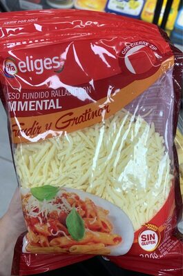 Foto de Queso fundido rallado con emmental