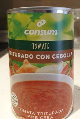 Foto de Tomate triturado con cebolla