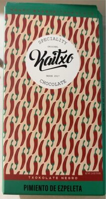 Foto de Chocolate con pimiento Ezpeleta