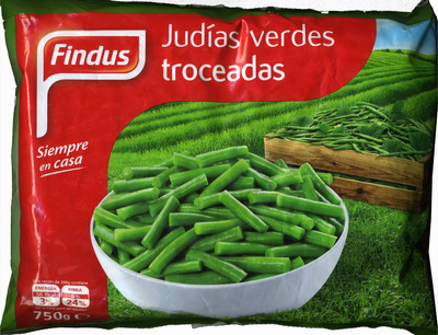 Foto de Judías verdes redondas troceadas congeladas "Findus"