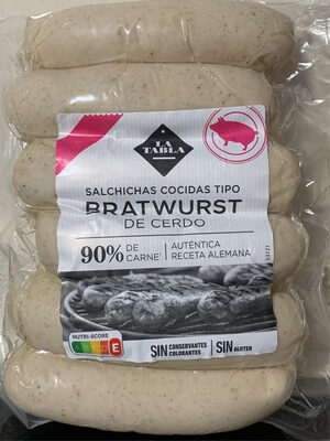 Foto de Salchichas cocidas tipo Bratwrust