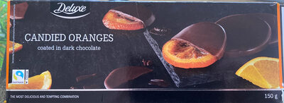 Foto de Naranjas confitadas bañadas en chocolate negro