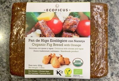 Foto de Pan de higo ecológico con naranja