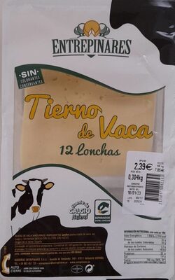 Foto de Queso tierno de vaca 12 lonchas
