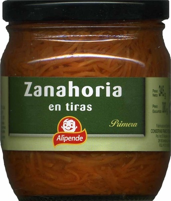 Foto de Zanahoria en tira Primera