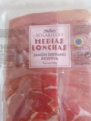 Foto de Medias lonchas Jamón serrano reserva