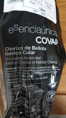 Foto de Chorizo de Bellota ibérico Cular