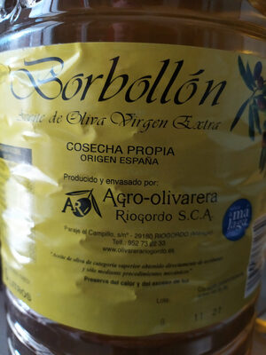 Foto de Aceite de oliva virgen extra Borbollon