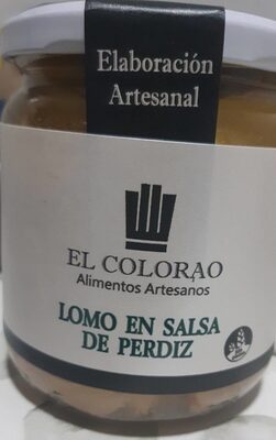 Foto de Lomo en salsa de perdiz