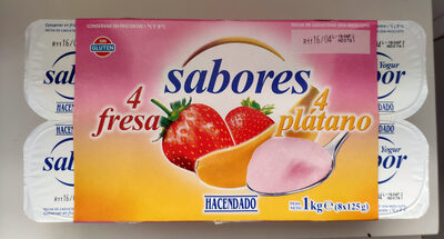 Foto de Sabores fresa y plátano