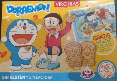 Foto de Doraemon galletas sin gluten y sin lactosa