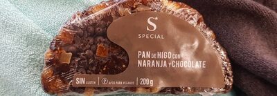 Foto de Pan de higo con naranja y chocolate