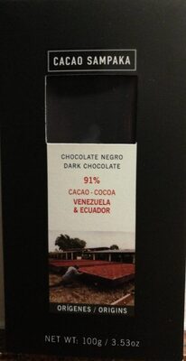 Foto de Chocolate negro 91% Venezuela & Ecuador