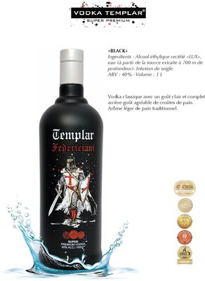 Foto de Vodka Templar Black